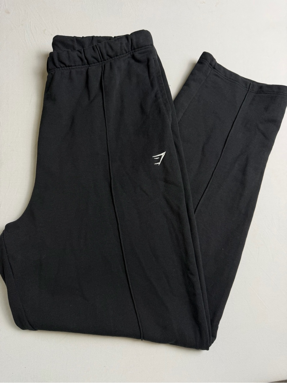 Gymshark Lifting Straight Leg pin tuck Jogger black Size large